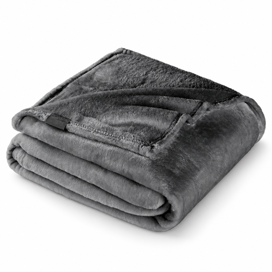 Soft Lightweight Flannel Throw Blanket for Office Naps, Summer and Everyday Use