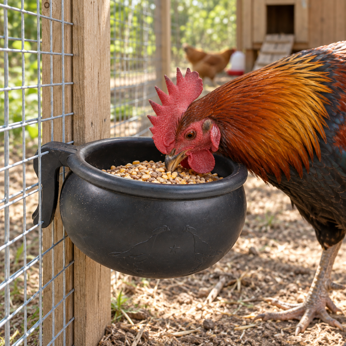 Heavy-Duty Thickened Rooster Feeder